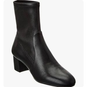 Stuart Weitzman Sofia 50 Stretch Suede Bootie 7 new